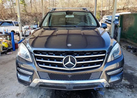 2014 Mercedes-Benz Ml 350 z USA, uszkodzony, nr VIN 4JGDA5JB8EA416905